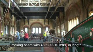 The Biggest Operating Rotative Beam Steam Engine At Crossness [upl. by Cordell]