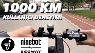 1000 Km Kullanıcı Deneyimi  Segway Ninebot F2 Pro [upl. by Clara]