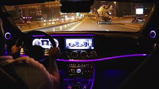 NEW 2019 Mercedes AMG E63 S 4Matic  NIGHT POV Test Drive  Cold Start amp Exhaust Sound [upl. by Shirah890]