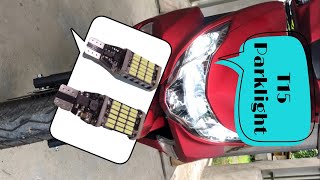 Yamaha Mio Gravis T15 Park Light Change [upl. by Colligan]