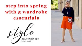 five spring wardrobe essentials [upl. by Dibru644]