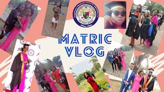 MATRIC VLOG  Igbinedion University 22nd matriculation ceremony ✨ vlog matric20202021 [upl. by Gibbeon817]