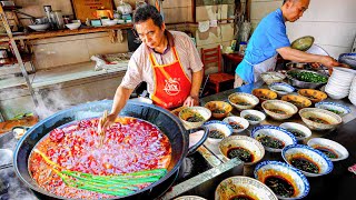 Most EXTREME Chinese Street Food Tour of Chengdu China  16 Hour SPICY Street Food Tour [upl. by Atirahs674]