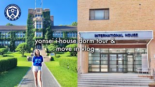 korea diaries🇰🇷 ep 1 yonsei university IHouse aka International House dorm tour amp move in vlog [upl. by Aneelak]