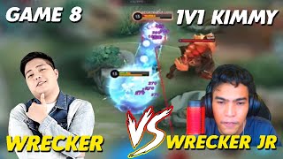 WRECKER VS WRECKER JR  GAME 8  1V1 KIMMY [upl. by Anohs925]