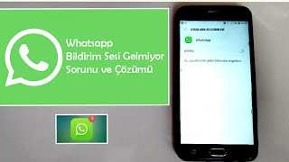 WhatsApp bildirimleri gelmiyor  ÇÖZÜM [upl. by Danelle]