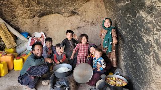 Afghanistan Village Lifestyle Twin Family Cooking Delicious Qabeli Palaw 🤤 With Recipe 😍 [upl. by Dranyl]