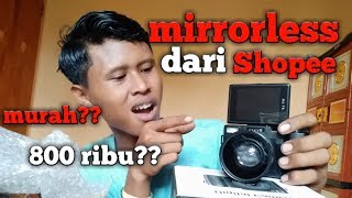 Unboxing kamera mirrorless murahharganya di bawah 1 juta [upl. by Emearg]