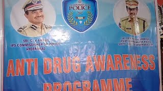 DCP South East Zone Anti Drug Awareness Program Bandlaguda Div ChandrayanGutta South East Zone [upl. by Ynes4]