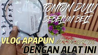 VLOG JADI MUDAH amp PRAKTIS DENGAN ALAT INIKINGMA NECK HOLDER [upl. by Ashbaugh]