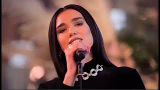 Dua Lipa performing LevitatingPretty Please at the Elton John’s AIDS Foundation Oscars preparty [upl. by Eaj160]