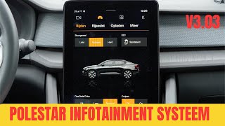 POLESTAR 2 2024  Overview van het infotainment systeem [upl. by Eardna446]