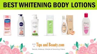 10 Best Skin whitening Body Lotions for All skin types [upl. by Izzy401]