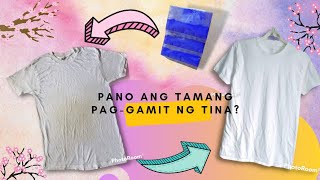 Tips para paputiin ang naninilaw na Puting Damit SUBRANG DALI LANG [upl. by Bravar]