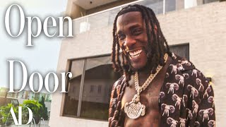 Inside Burna Boys Lagos Mansion  Open Door  Architectural Digest [upl. by Fidel67]