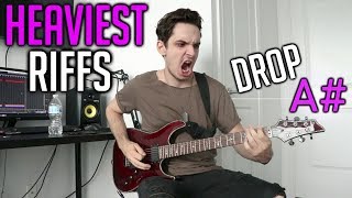 Heaviest Riffs Drop A [upl. by Alleunam649]