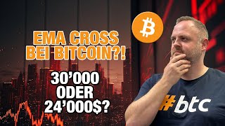 Bitcoins EMA Cross Reicht es für 30000 [upl. by Sherris941]