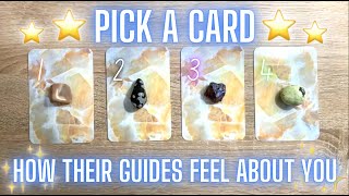 What Their Guides Think About This Connection 🤔💞 PickaCard with EsoTarot [upl. by Eignav]