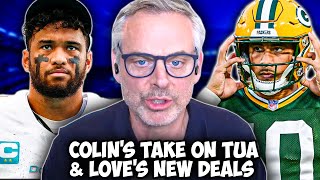 What Colin Cowherd Had To Say About Love amp Tua’s New Deals [upl. by Andrade43]