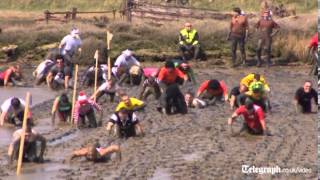 Maldon Mud Race gets mucky [upl. by Lanfri225]