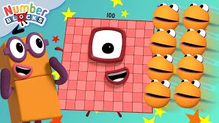 Apprendre à compter jusquà 100 en Anglais  Compter sur Numberblobs  Numberblocks en français [upl. by Akeret]