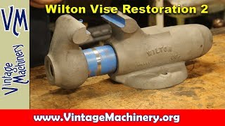 Wilton Vise Restoration Part 2 Painting Reassembly and Making a New Handle [upl. by Linnea]