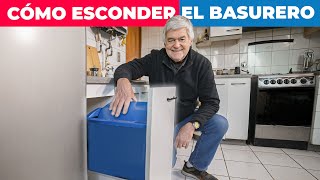 Cómo ocultar el basurero de la cocina [upl. by Ihcekn]