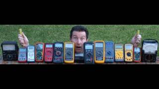 EEVblog 91  50 Multimeter Shootout  Extech EX330 Amprobe AM220 Elenco Vichy VC99 GS Pro50 [upl. by Eidahs116]