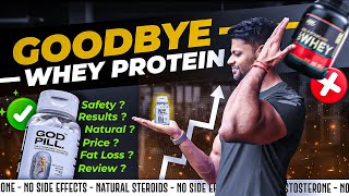 GODPILL  NATURAL STEROID WITH NO SIDE EFFECTS  gym health bodybuilding [upl. by Lareine]