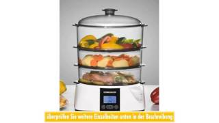 Rommelsbacher DGS 855 Dampfgarer 825 W wei schwarz [upl. by Afrika308]