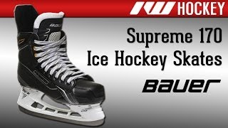 Bauer Supreme 170 Ice Hockey Skate Review [upl. by Spenser]