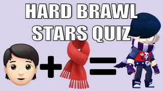 Guess The Brawler Quiz  Hard Brawl Stars Quiz [upl. by Polloch]