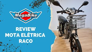 Review modelo RACO  sua mota elétrica que não precisas de carta de condução [upl. by Eanom]