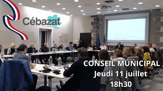 Séance du Conseil municipal de Cébazat du 10 octobre 2024 [upl. by Burlie]