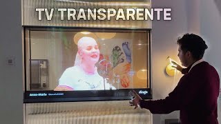 LG IMPRESIONA A TODOS con su TV Transparente LG Signature OLED T [upl. by Cohette]