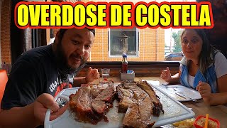 COSTELÃO BACACHERI  COMO É UM RODIZIO DE COSTELA EM CURITIBA Vlog [upl. by Neelrahc238]