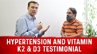 Hypertension Vitamin K2 and Vitamin D3 Testimonial  Dr Berg [upl. by Irv]