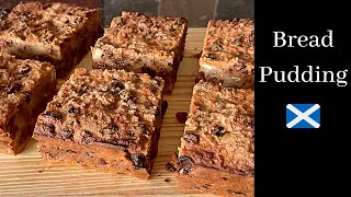 Old School Bread Pudding  Traditional Recipe [upl. by Leamsi]