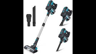 INSE 6 in 1 Lightweight Rechargeable Cordless Stick Vacuum [upl. by Notnelc]