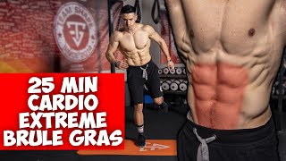 25MIN CARDIO BRÛLE GRAISSE EXTRÊME [upl. by Colet]