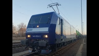 Führerstandsmitfahrt  Cabview BR 145 Bitterfeld  Leipzig Plagwitz [upl. by Euk]