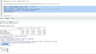 R Tutorial Logistic Regression [upl. by Ymaral717]