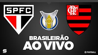 SÃO PAULO X FLAMENGO AO VIVO AO VIVO COM IMAGEM JOGO DE HOJE ASSISTA AGORA PES 2021 [upl. by Battat]