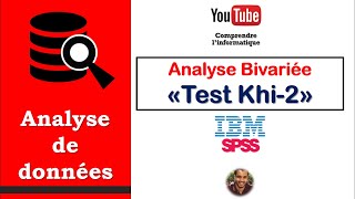 Analyse de données  Test Khi2 sous SPSS [upl. by Shir]