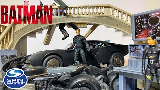 The Batman Batcave Playset Review from Spin Master 2022 [upl. by Trebloc357]