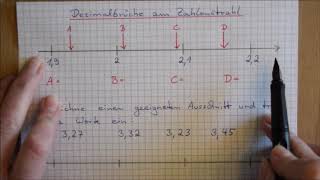 Klasse 6  Ordnen von Dezimalbrüchen [upl. by Ehr407]