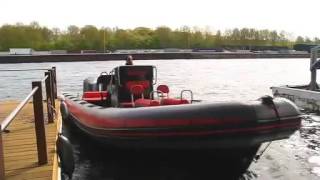 Brugge Marine Center bateau semirigide pneuboat [upl. by Hodgkinson]