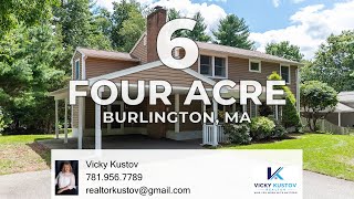 6 Four Acre Drive Burlington MA 01803 [upl. by Ehr]