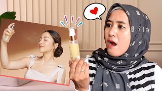 BIAR KAYAK NIKITA WILLY GLOWINGNYA KITA COBA PAKE INI 😍  dAlba White Truffle First Spray Serum [upl. by Yenahteb606]