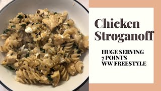 Chicken Stroganoff WW Freestyle [upl. by Ernesto]